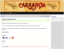 Tablet Screenshot of carranga.org